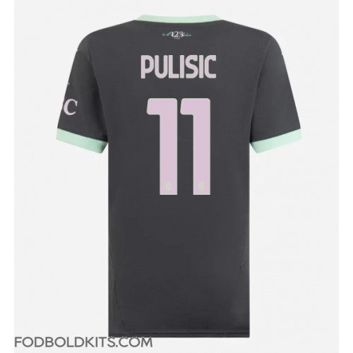 AC Milan Christian Pulisic #11 Tredjetrøje Dame 2024-25 Kortærmet